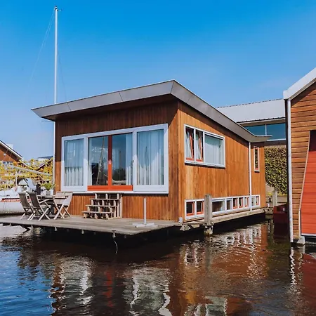 Houseboat In Netherlands With Private Dock